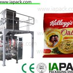 ավտոմատ oatmeal փաթեթավորման մեքենա սնունդ փաթեթավորման մեքենա ավտոմատ granule փաթեթավորման մեքենա ամենօրյա վարսակի ալյուր